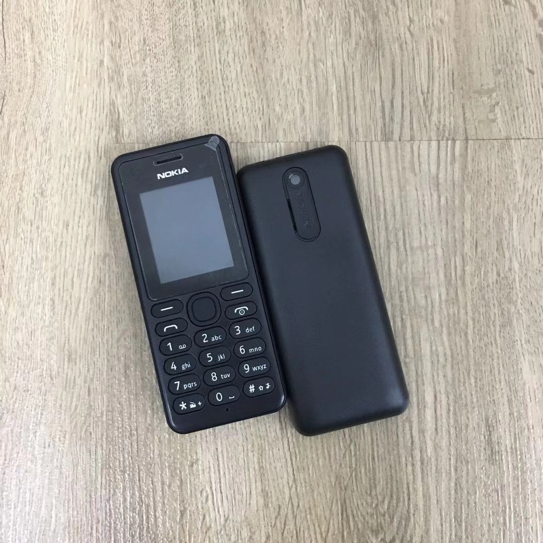 (BLACK)NOKIA 108 DUAL SIM IMPORT REFURBISHED